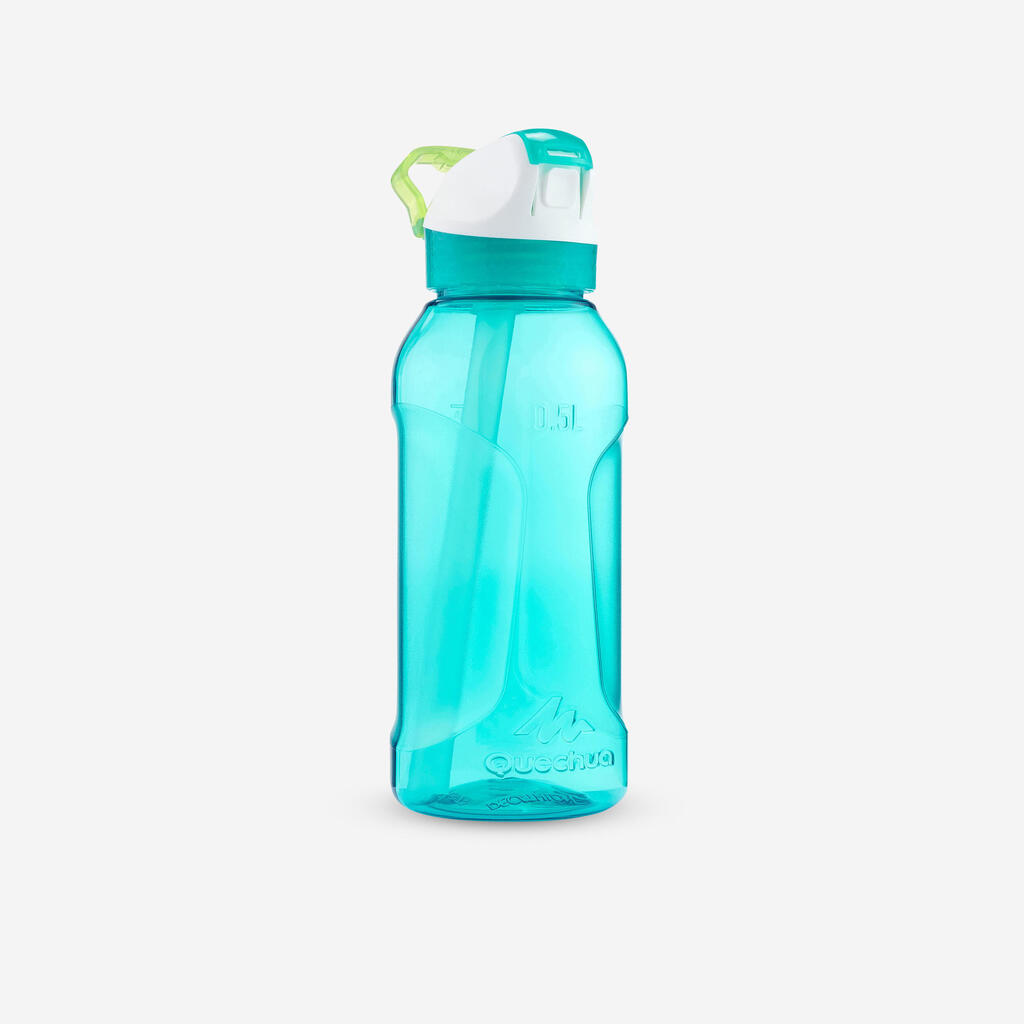 Gourde randonnée 900 bouchon instantané avec pipette 0,5 litre Ecozen® turquoise